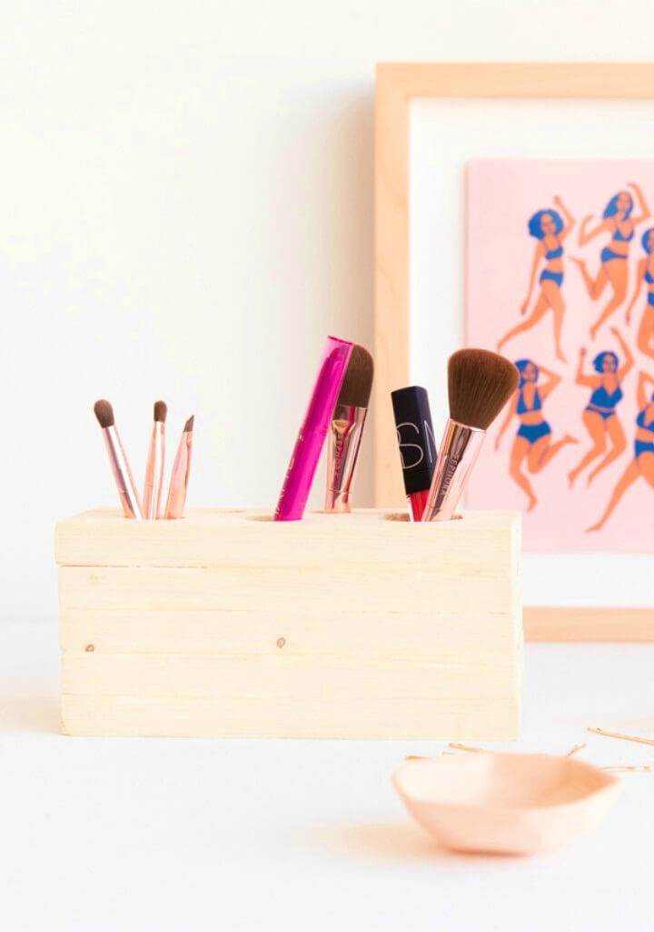 Make Wooden Makeup Organizer and Sell