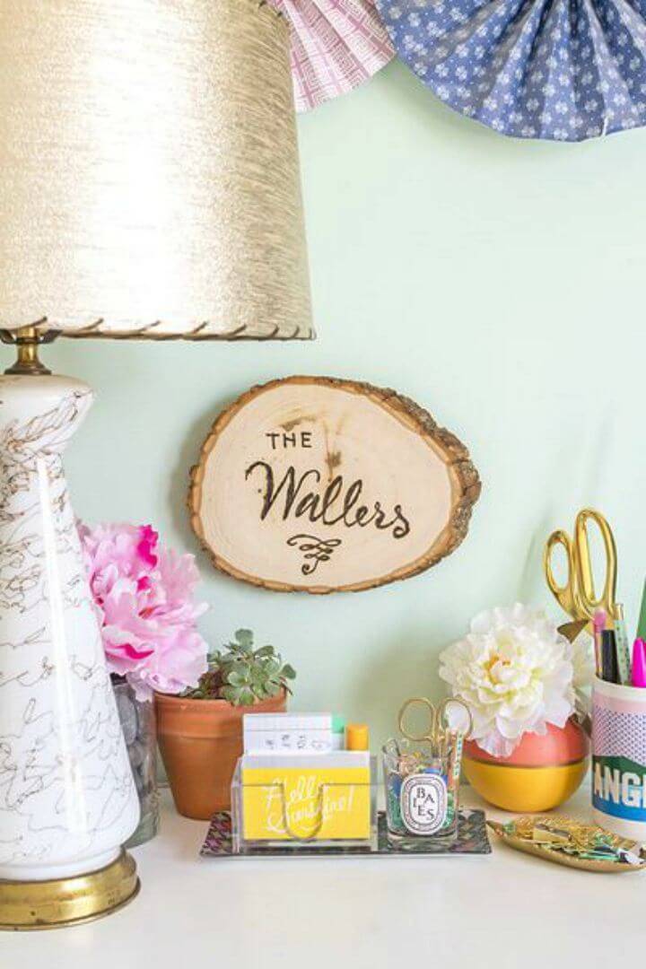 Make Your Own Burned Wood Signs