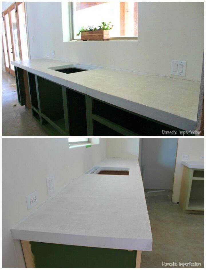 33 Long Lasting Diy Concrete Countertops Diy Crafts