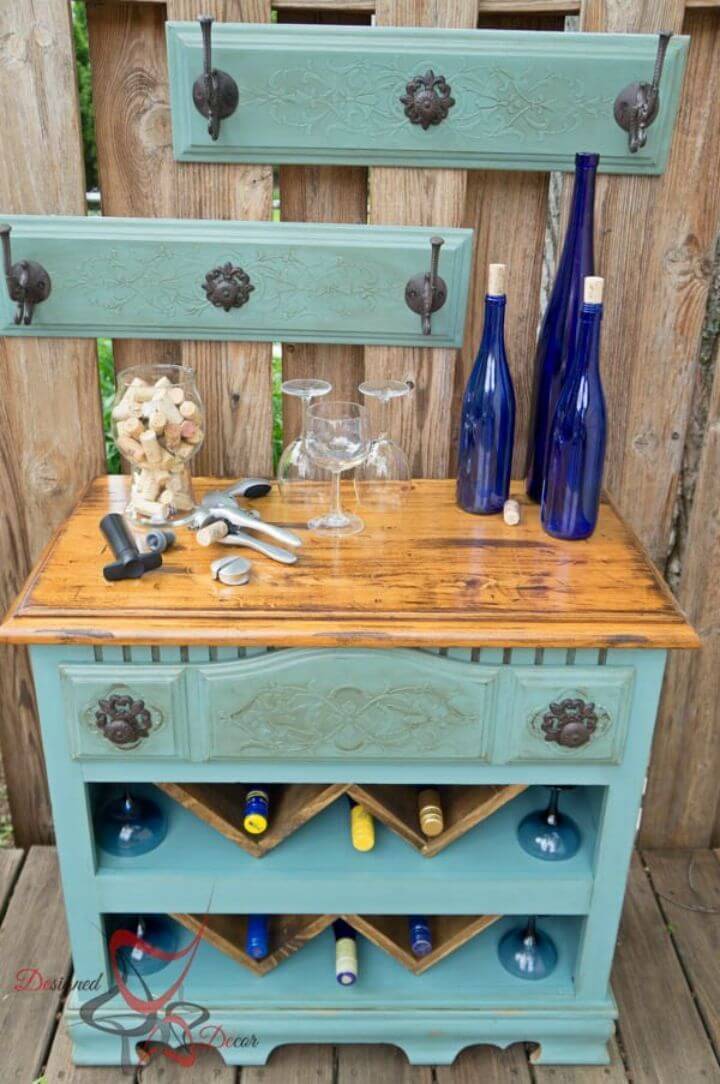 Make Your Own Dresser to Wine Bar
