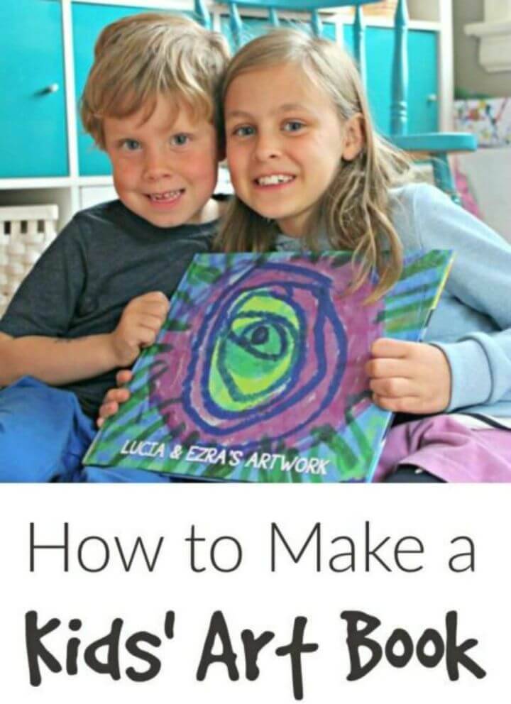 Make a Kids’ Art Book