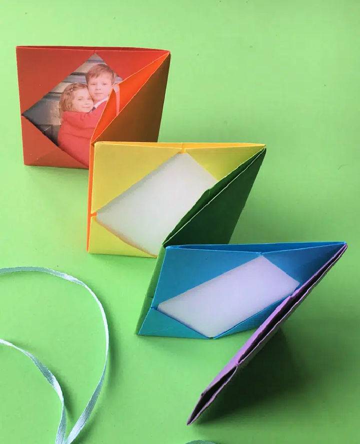 Mini Origami Photo Album Tutorial