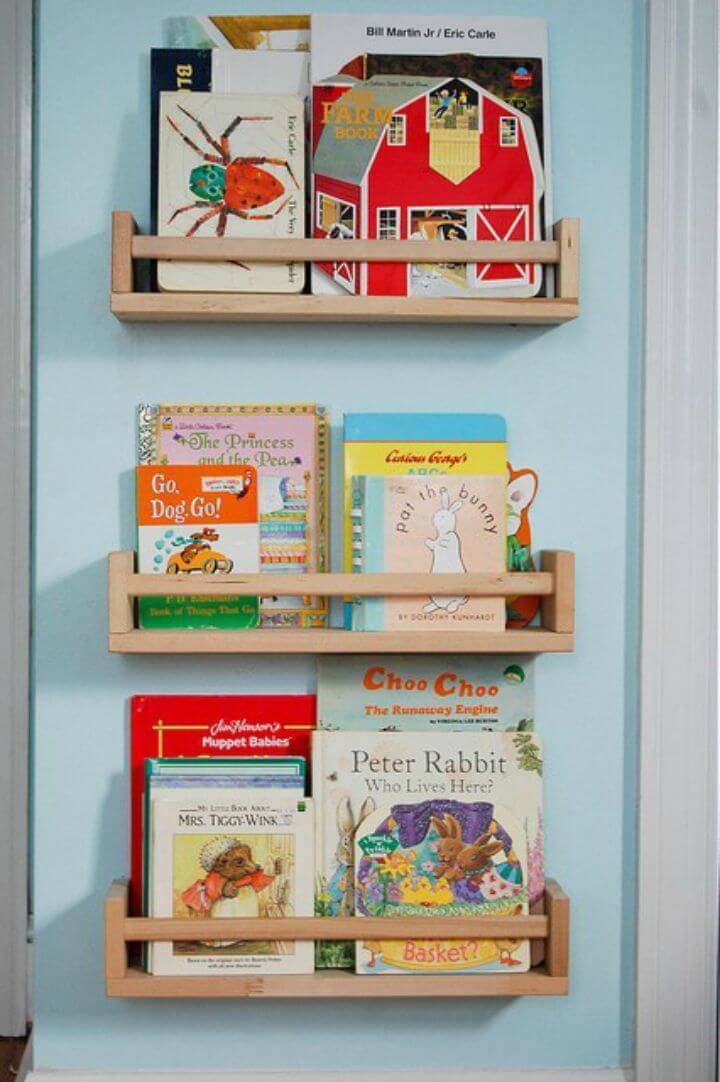Quick DIY Children’s Book Storage