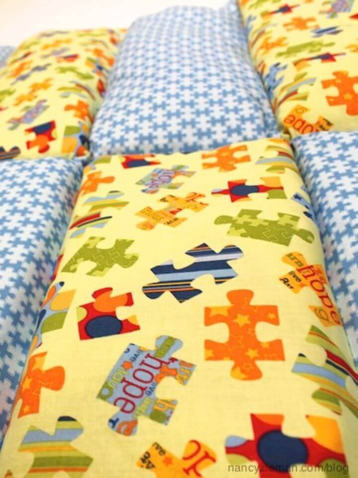 Sew a Weighted Blanket for Children with Sensory Disorders