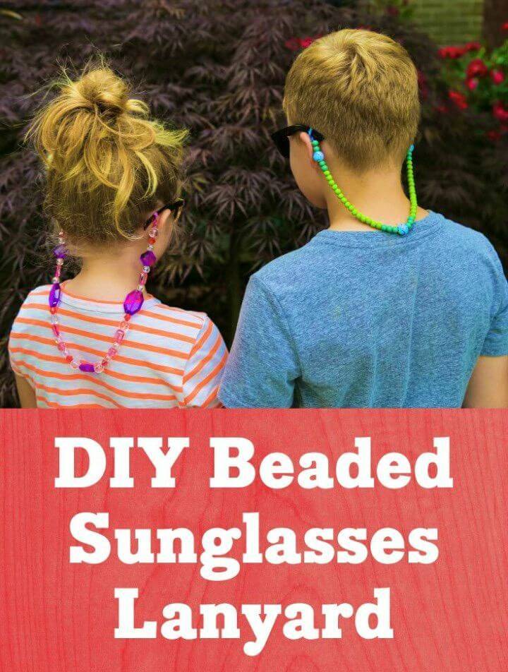 Stylish DIY Beaded Sunglasses Lanyard