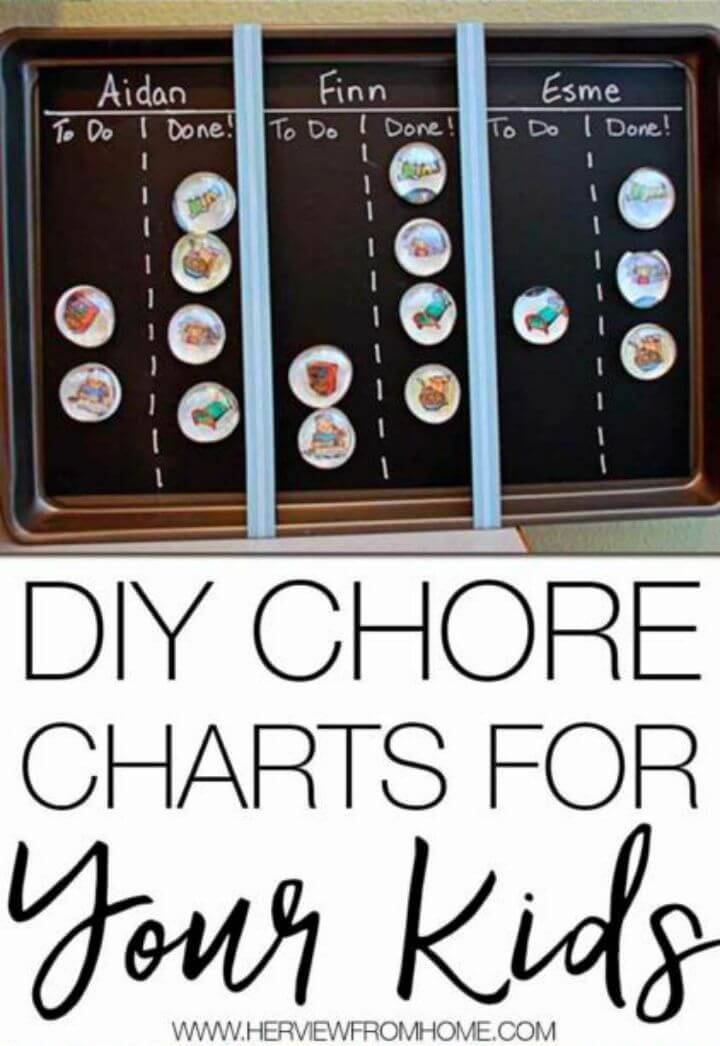 Super Easy DIY Chore Charts