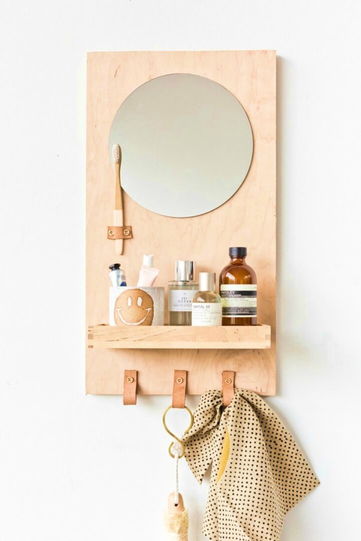 Unique DIY Bathroom Organizer