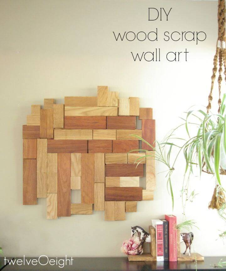 DIY Scrap Wood Wall Hanging