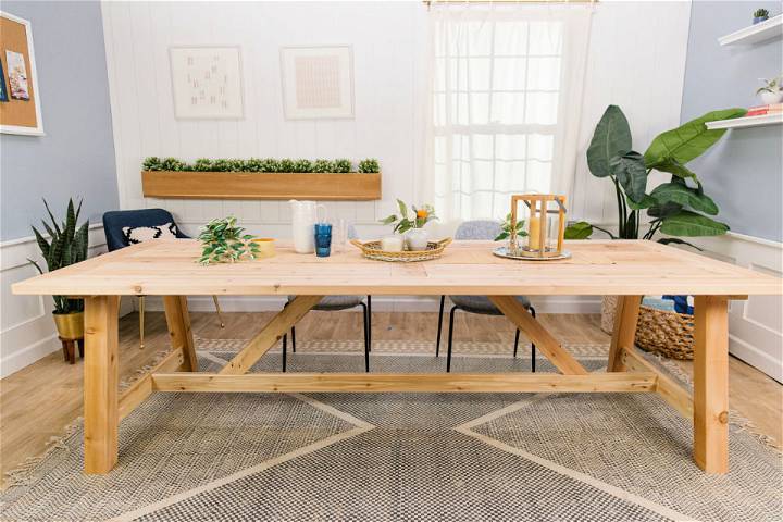How to Make a Dining Table