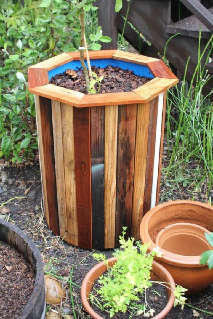 DIY Low Cost 55 Gallon Drum Planter