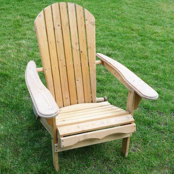 Wooden Pallet Adirondack Chair