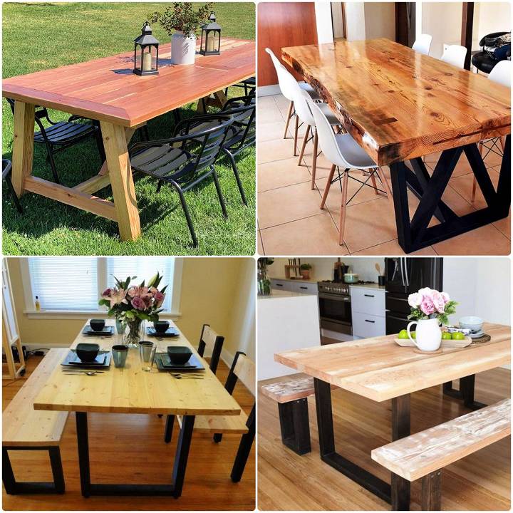 diy dining table plans