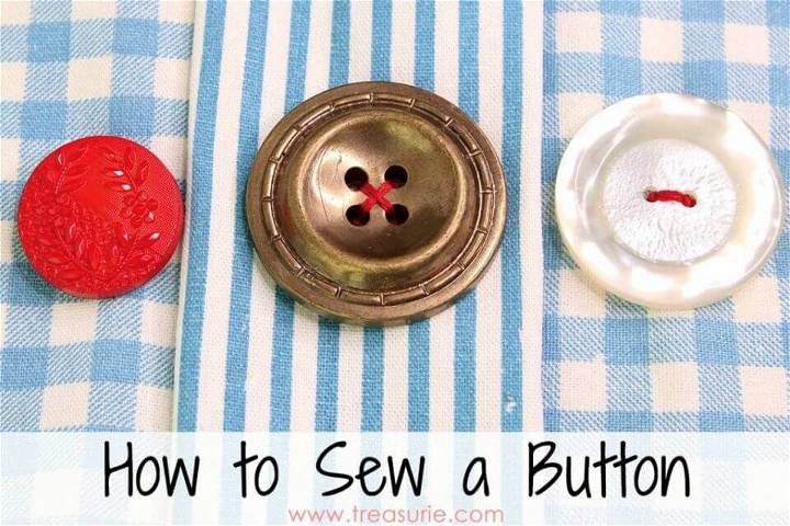 3 Ways to Sew a Button 1 1