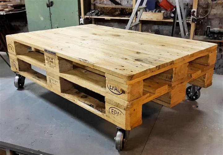 30 Minute Pallet Coffee Table Ideas