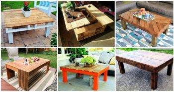 38 Adorable Wooden Pallet Coffee Table Plans Ideas