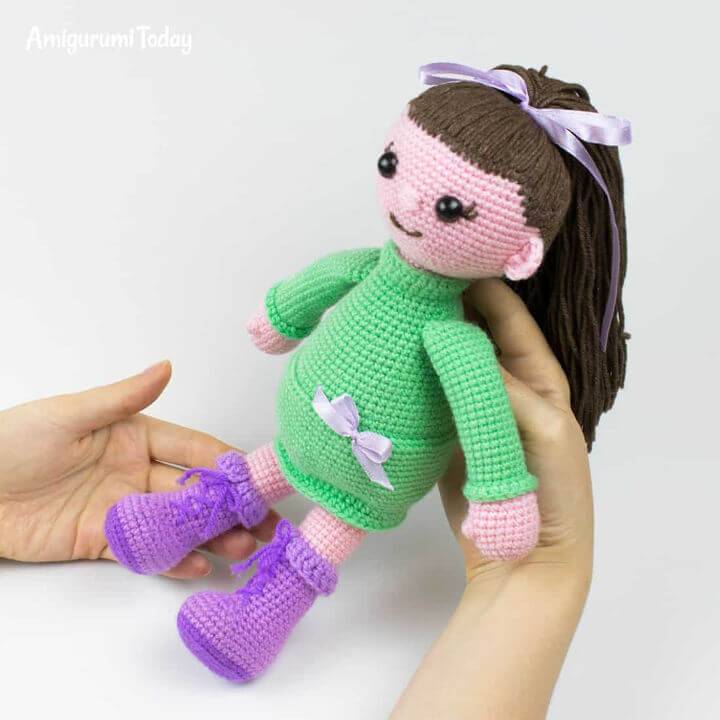 Awesome Crochet Lulu Doll Amigurumi Free Pattern