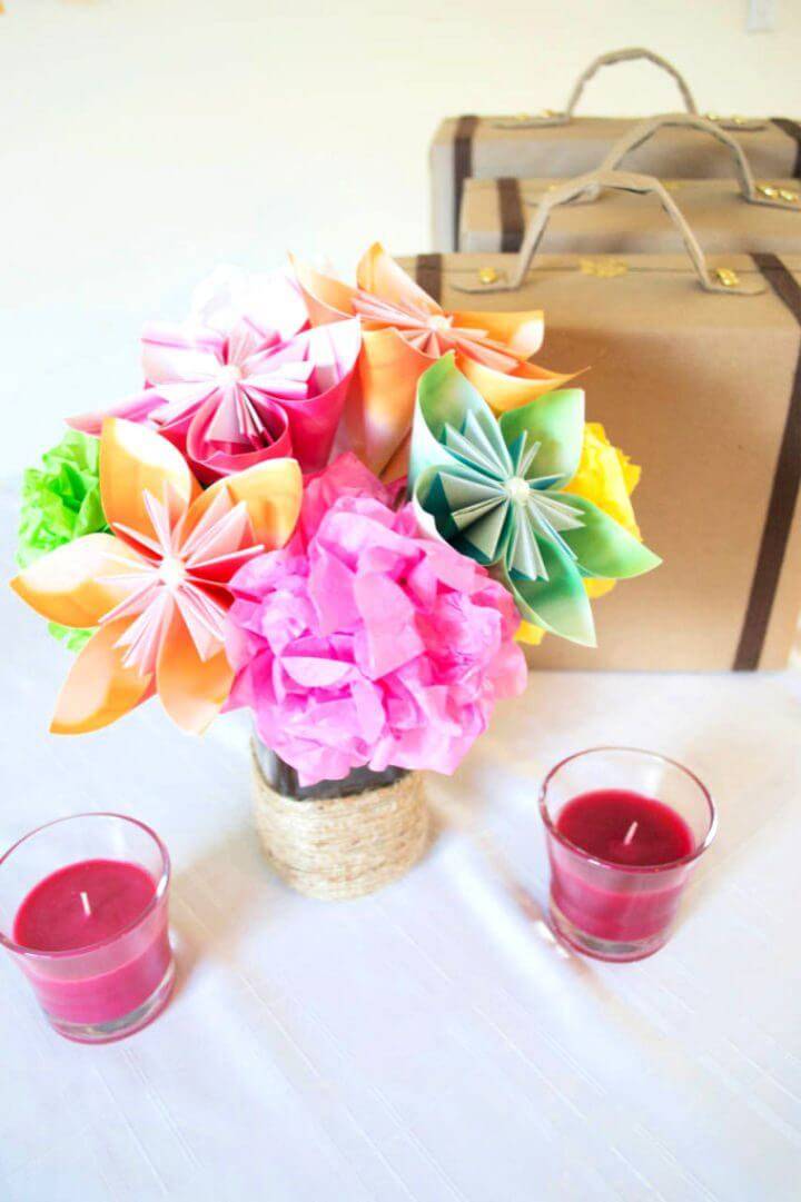 Beautiful DIY Origami Flowers