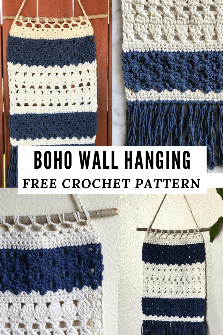 Boho Wall Hanging Free Crochet Pattern