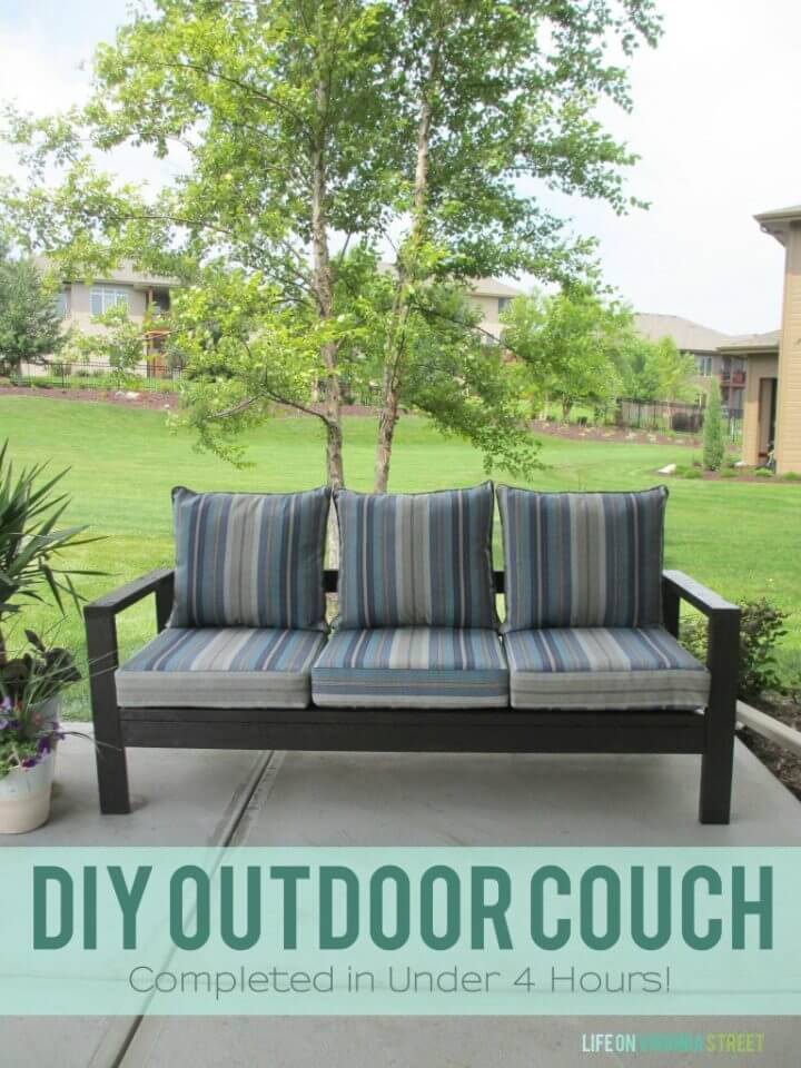 Build Your Own Outdoor Couch
