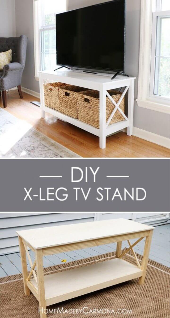 Build Your Own X leg TV Stand