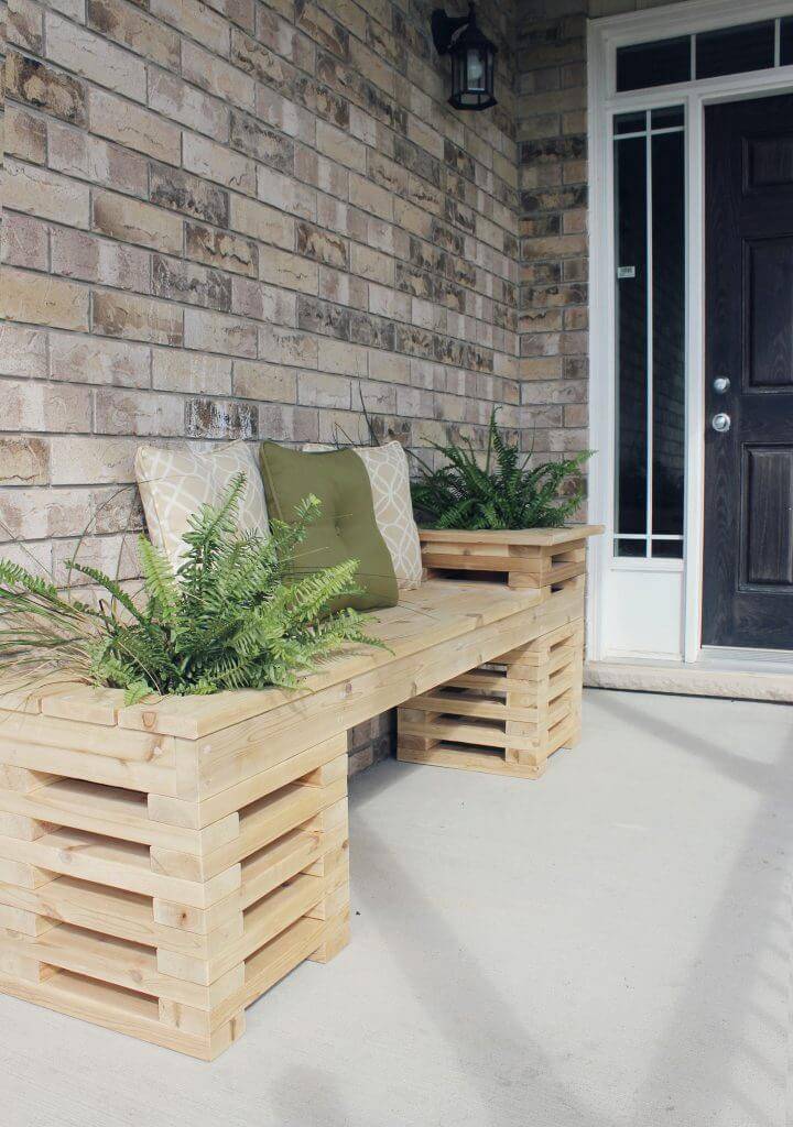 Build a Cedar Bench for Entryway