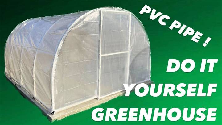 Building a Greenhouse Using PVC pipe