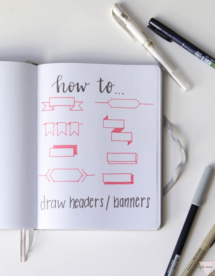 Bullet Journal Headers