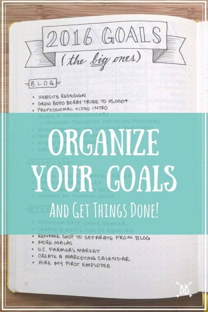 Bullet Journal for Goal Planning