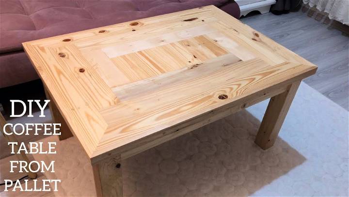 Making a Coffee Table From Pallet