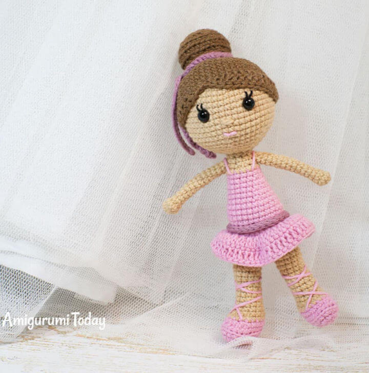 Crochet Ballerina Doll Amigurumi Free Pattern