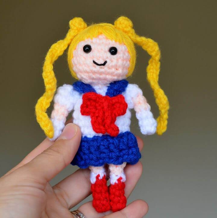 Crochet Sailor Moon Amigurumi Doll Pattern