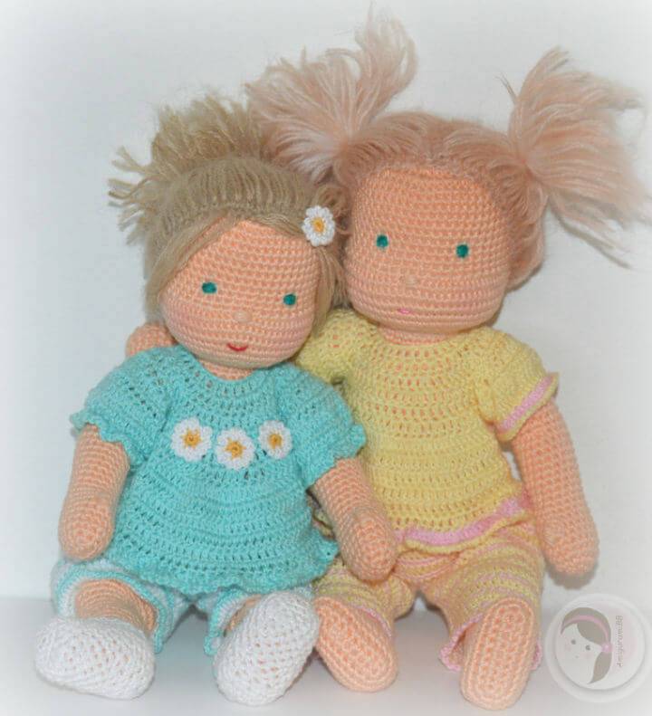 Crochet Waldorf Inspired Baby Doll Free Pattern