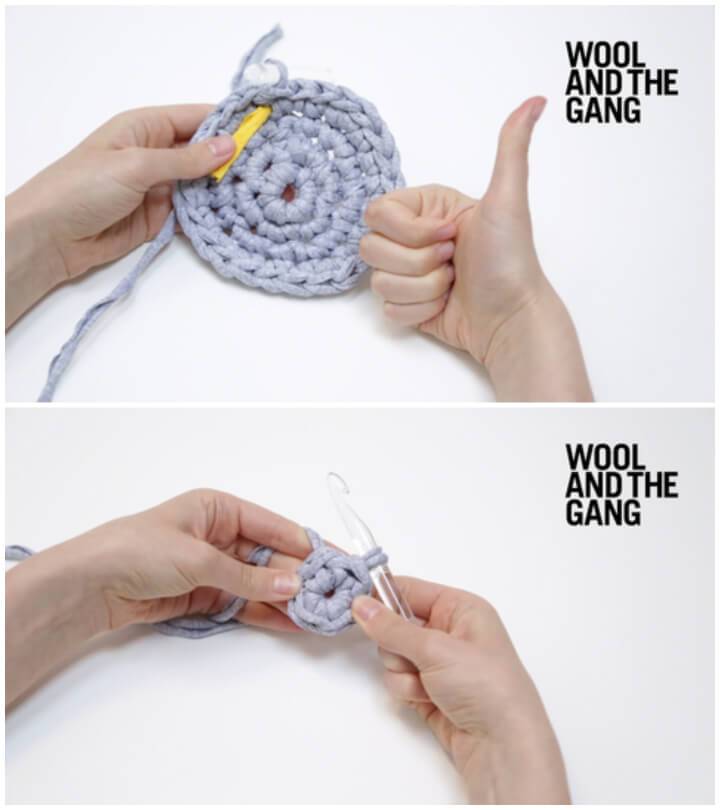 Crochet a Flat Circle Free Pattern