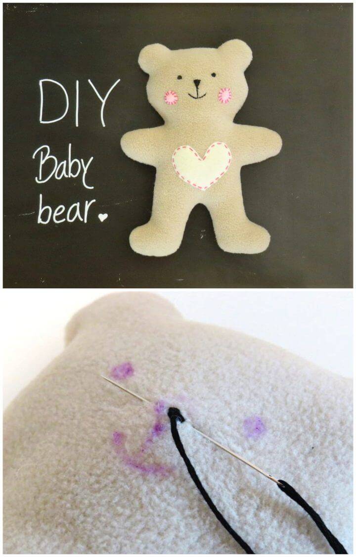 Cute DIY Little Soft Baby Teddy Bear
