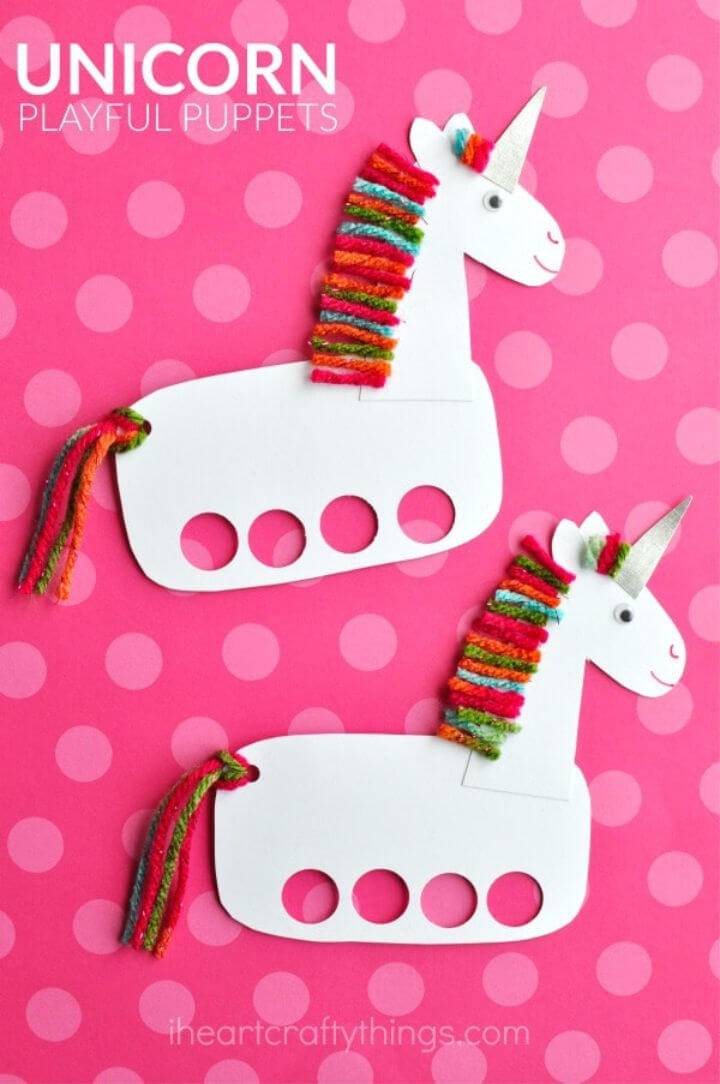 Cute and Playful DIY Unicorn Puppets