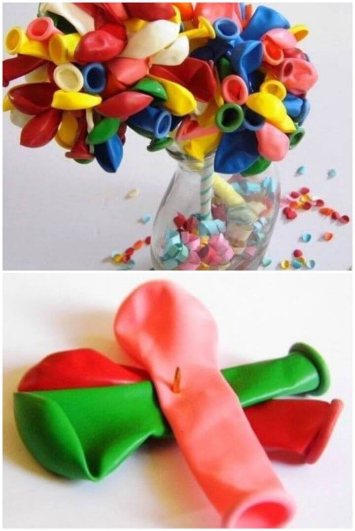 DIY Balloon Flowers