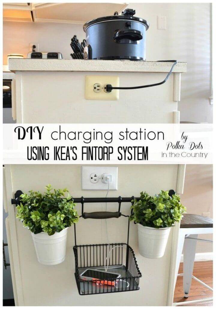 DIY Charging Station Using Ikeas Fintorp System