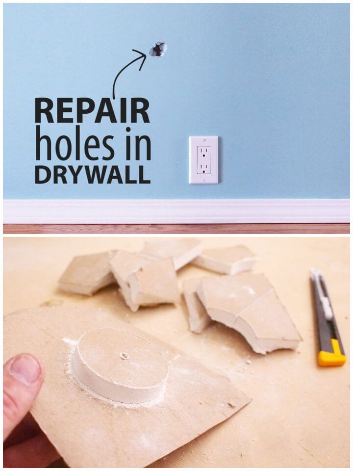 DIY Fix a Hole in Drywall