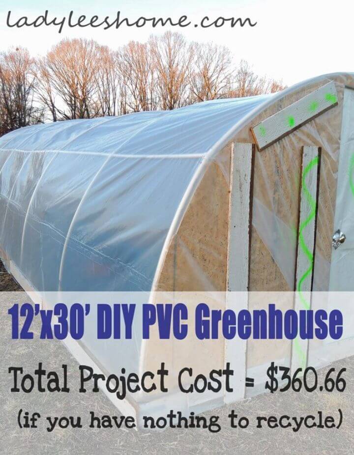 DIY PVC Greenhouse For 360