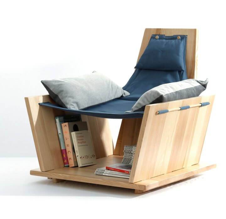 DIY Paciocco Bookshelf Chair