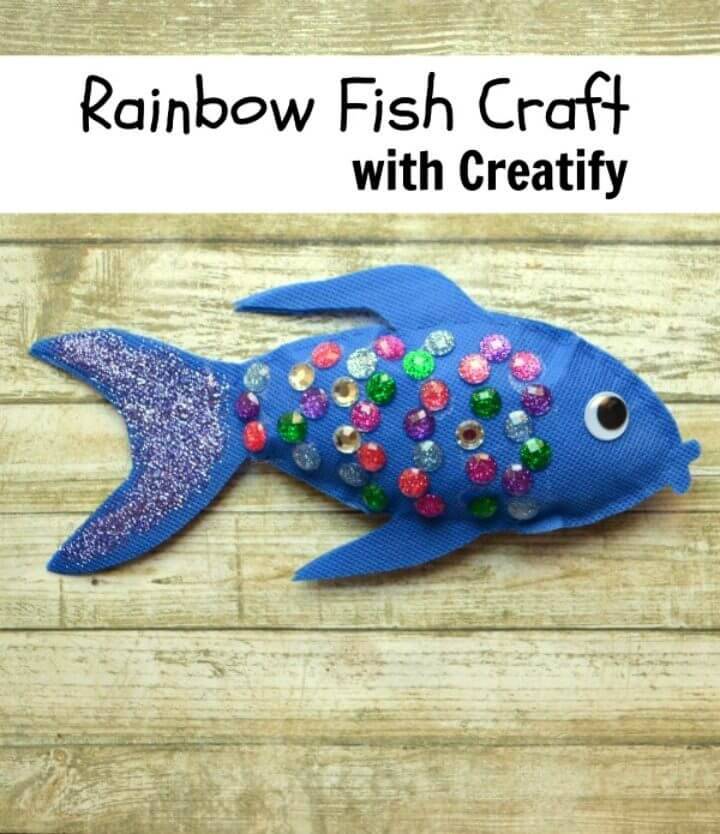 DIY Rainbow Fish Craft
