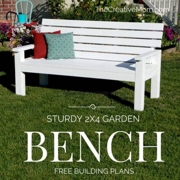 DIY Sturdy Garden Bench