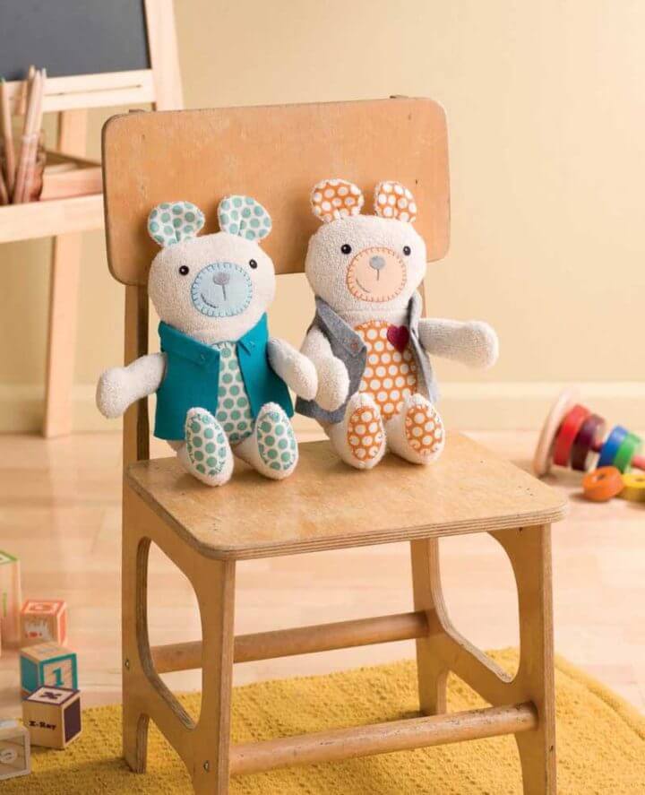 DIY Tagalong Teddy Bear