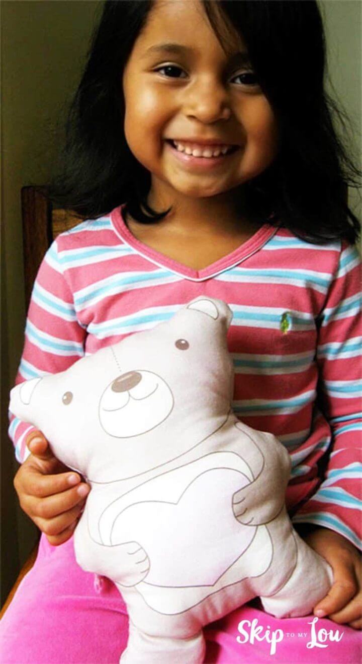 DIY Teddy Bear Sewing Pattern