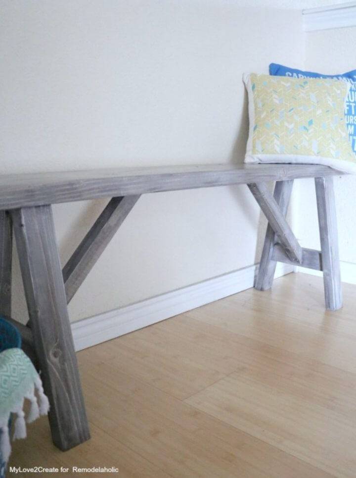 Easy DIY Bench for Just 25