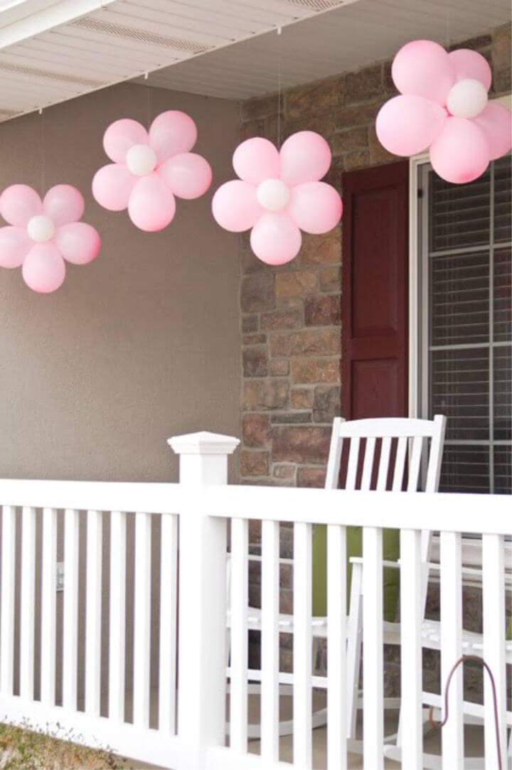 Easy to Make Balloon Flowers