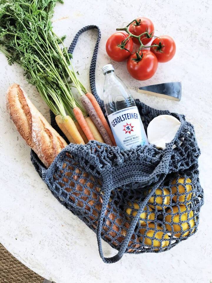 Free Crochet French Market Bag Pattern