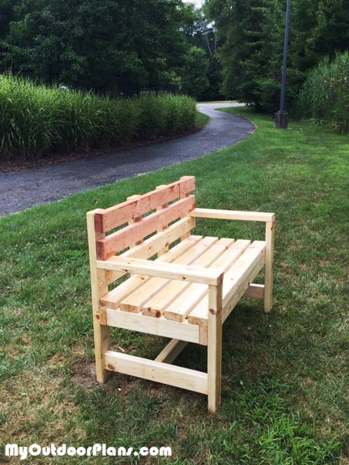 Free Outdoor Bench Plans