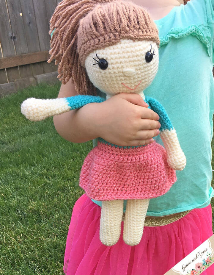 Gorgeous Crochet Amy the Amigurumi Doll Pattern