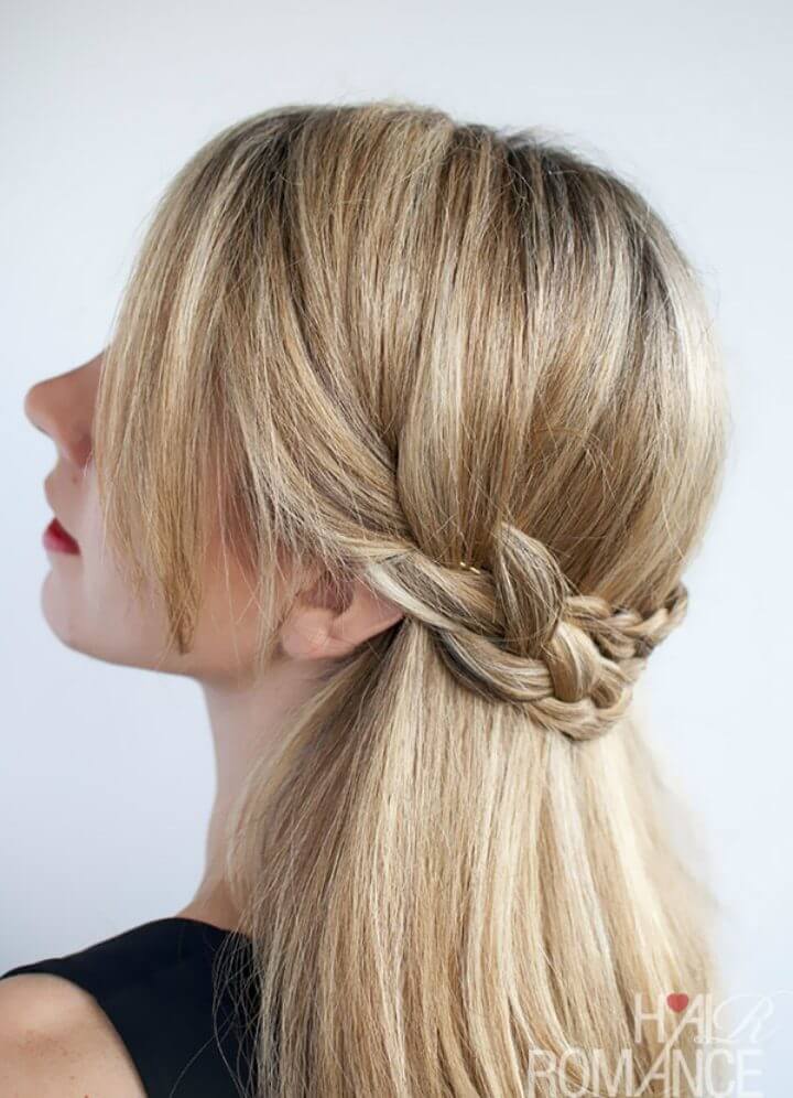 Half Crown Braid